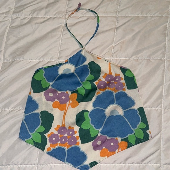 Zara floral halter top - Picture 2 of 4